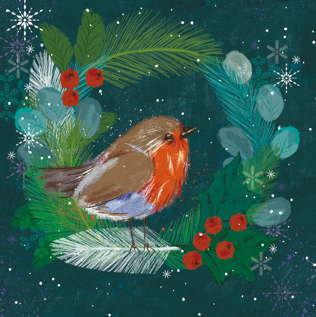 New For Christmas 2026! Robin on a Wreath
