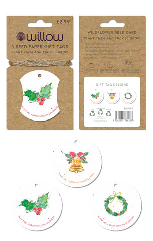 New for Christmas 2025! Seed gift tags